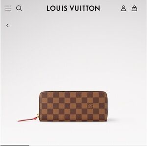 Louis Vuitton Clemente Women’s Wallet-never used